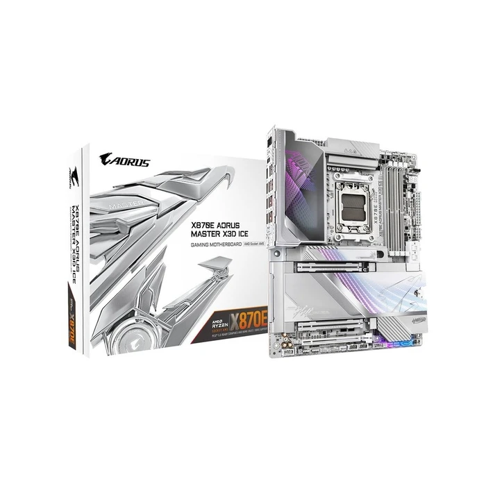 Motherboard Gigabyte X870E AORUS MASTER X3D ICE (X870,AM5,ATX,DDR5)