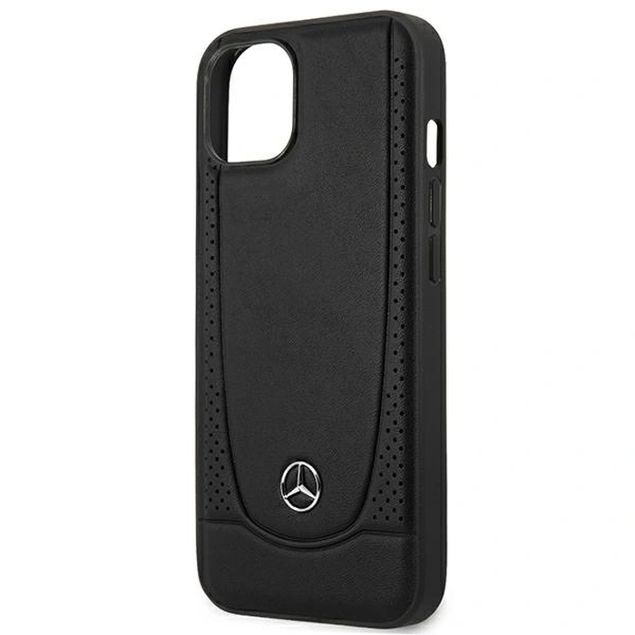 Mercedes MEHCP15MARMBK Apple iPhone 15 Plus / 14 Plus hardcase Leather Urban black
