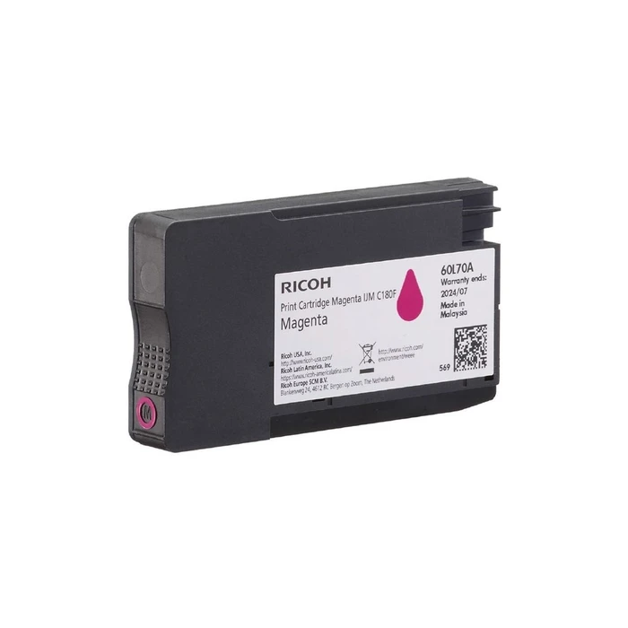 Γνήσιο Μελάνι Ricoh IJM C180F magenta 1600 Seiten 408519