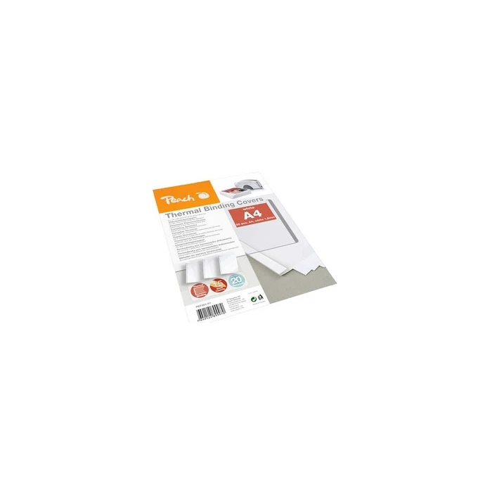 Ζελατίνες Πλαστικοποίησης Peach White for 15 Blätter A4 20PK