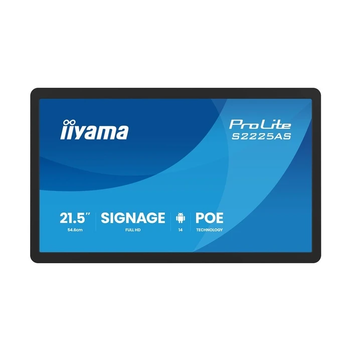 Public Display 21,5" Iiyama S2225AS-B1P 16:9 USB-C IPS