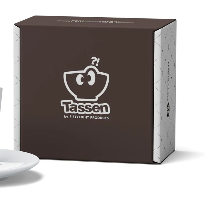 Κούπα FiftyEight Espresso Mug with handle 80ml - Delicious White