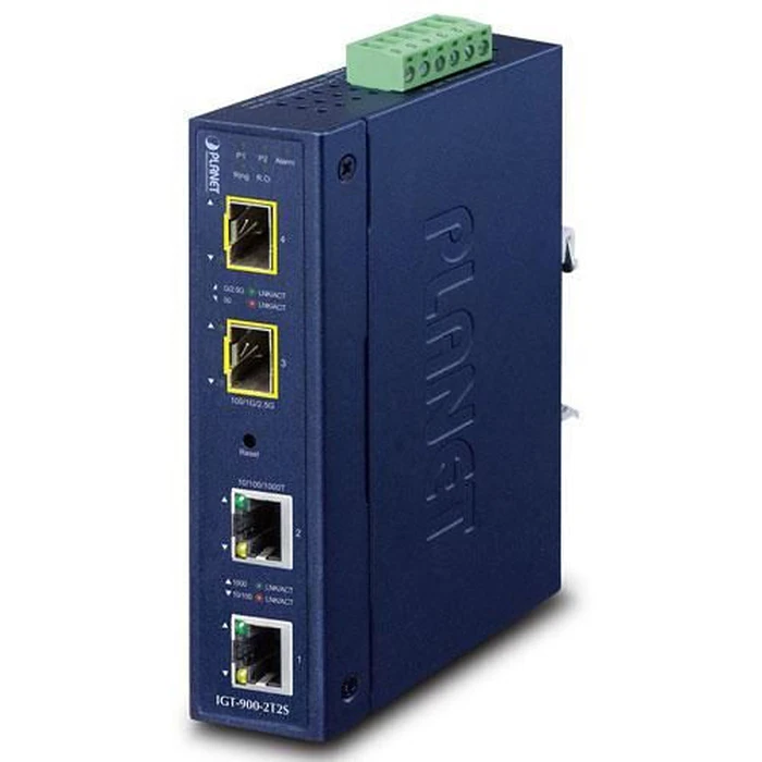 Media Converter Planet Industrial IGT-900-2T2S