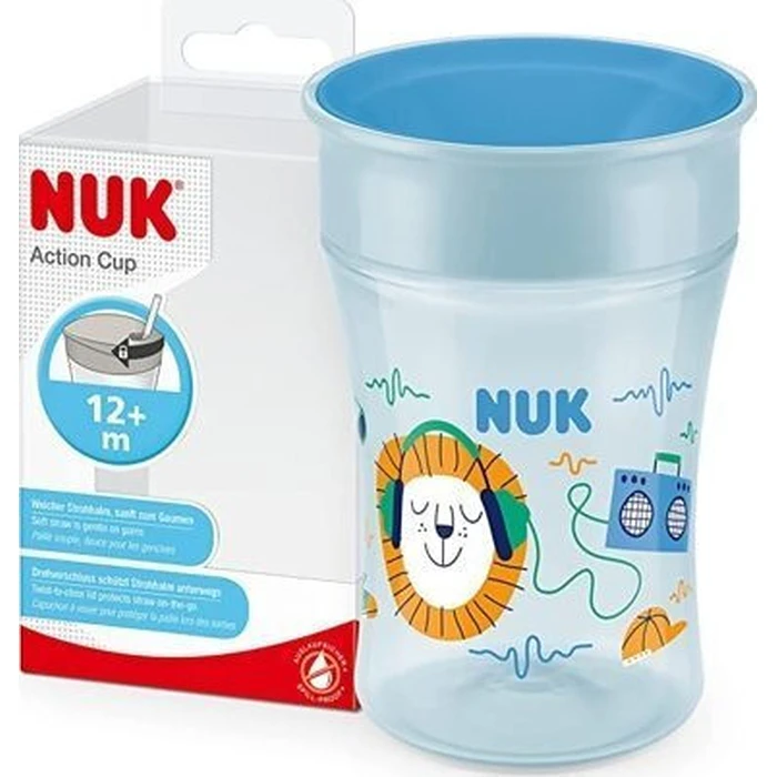 Παιδικό Ποτηράκι NUK Magic Cup 360°-Trinkrand 230ml Blue