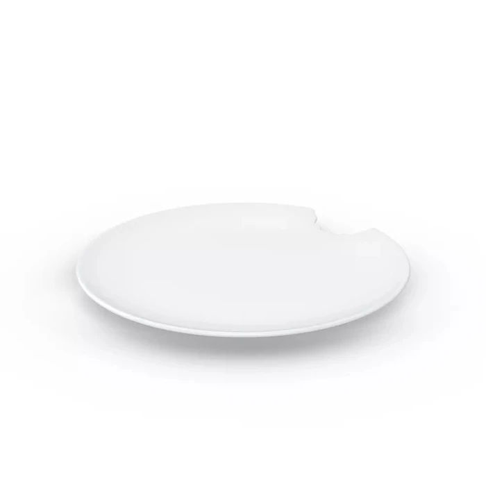 Πιάτο FiftyEight 2 with bite Ø 20cm White