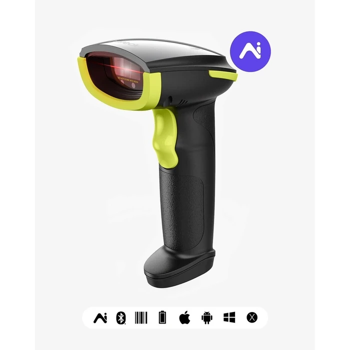 Barcode Scanner Inateck 23 green [BCST-23_green]