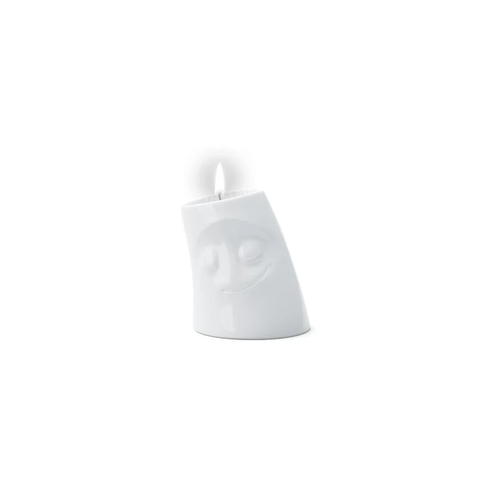 Κηροπήγιο FiftyEight Cozy Small Candle Holder White