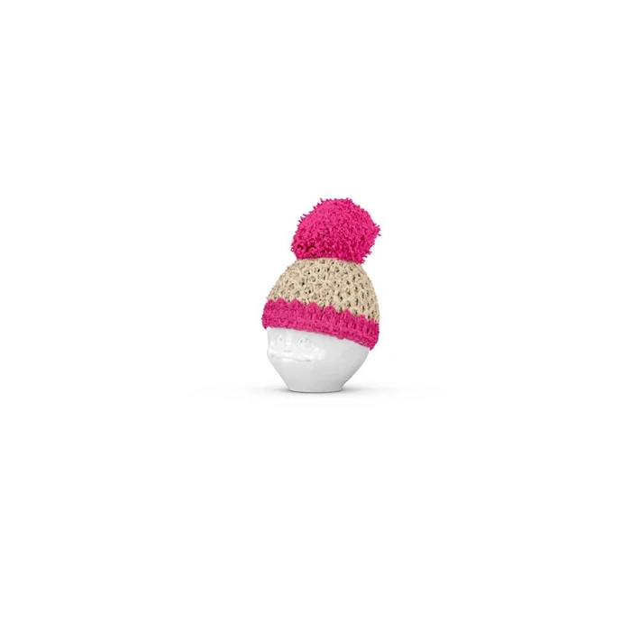 Αυγοθήκη FiftyEight Egg Cup Caps Ivory/Magenta