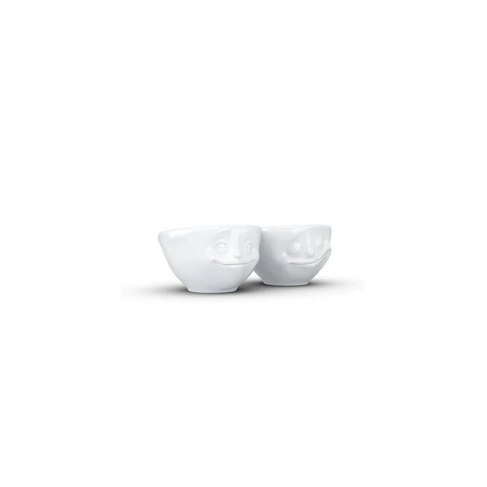 Πιάτα FiftyEight Bowl-Set 100ml Dreamy & Happy White