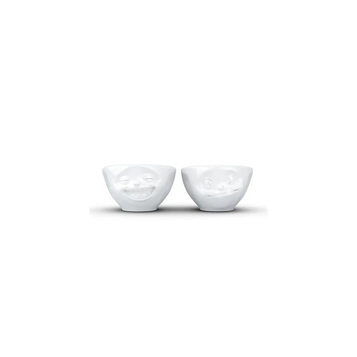 Πιάτα FiftyEight Bowl Set 100ml - Laughing & Delicious White