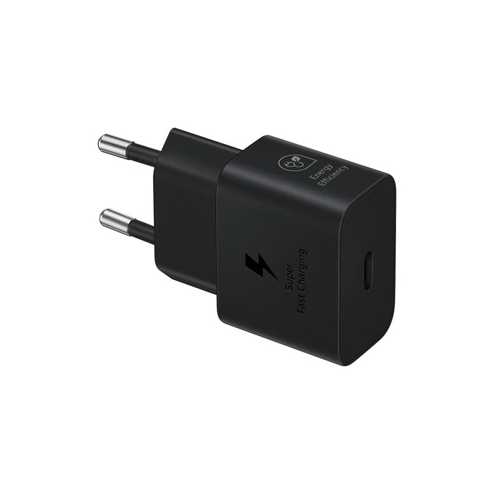 Φορτιστής Samsung Galaxy Power Adapter USB Type C 25W w/o Cable Black