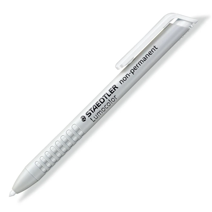 Μαρκαδόρος Staedtler dry marker Lumocolor non-perm White