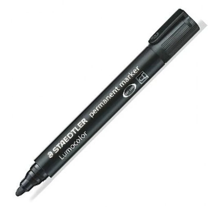 Μαρκαδόροι Υπογράμμισης Staedtler Marker Lumocolor perm Black 10 pieces