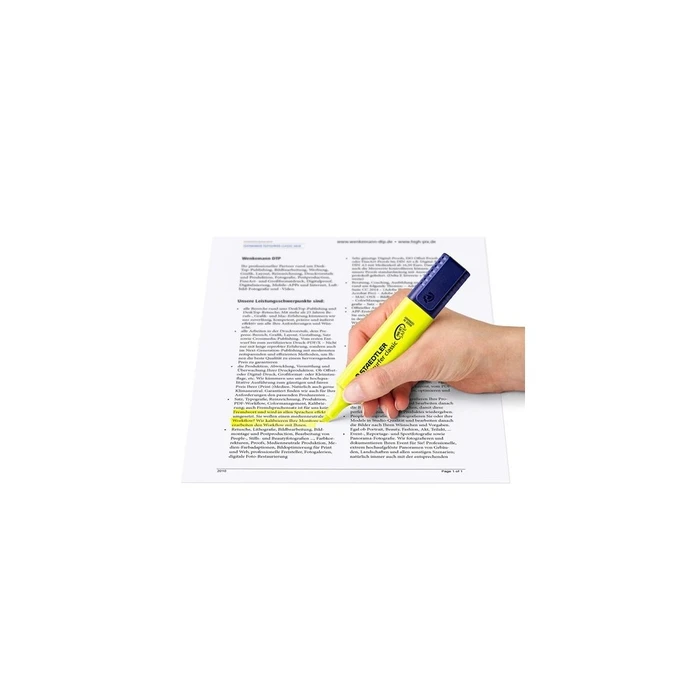 Μαρκαδόροι Υπογράμμισης Staedtler highlighter Textsurfer clas 4 pieces Etui