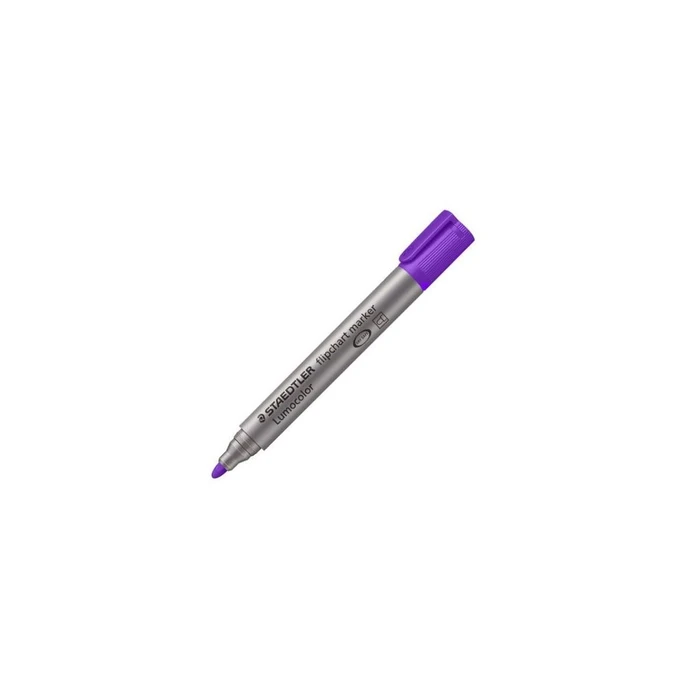 Μαρκαδόρος Υπογράμμισης Staedtler Flipchartmarker Lumocolor violett