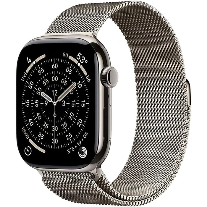 Smartwatch Apple Watch Series 11 Gps + Cellular 42Mm Natural Titanium With Natural Milanese Loop Mf8