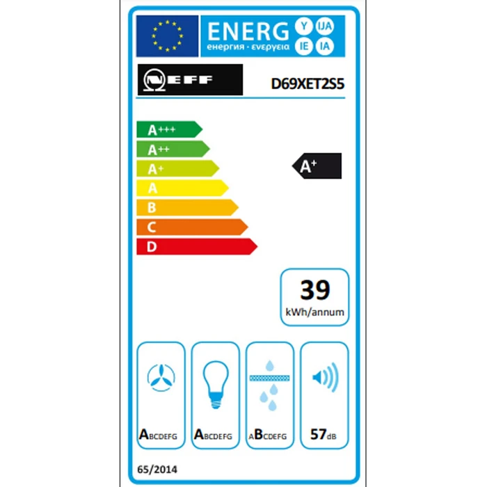 Απορροφητήρας Εντοιχιζόμενος Neff Box D69Xet2S5
