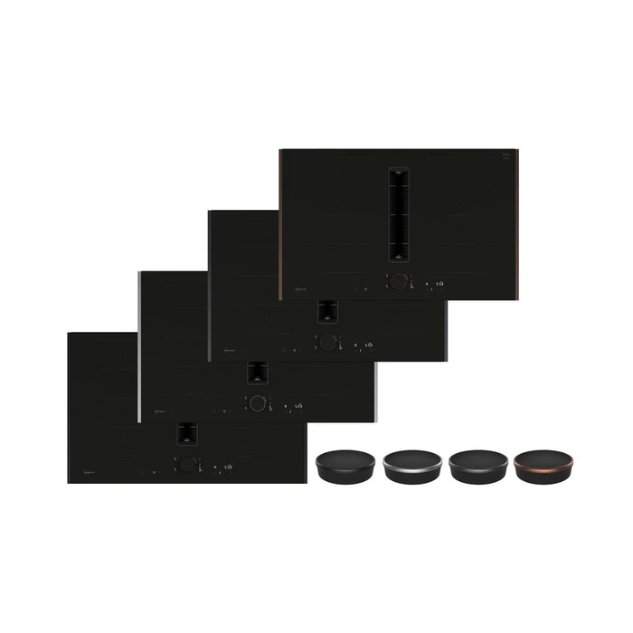 Εστία Neff με Απορροφητήρας 80cm V68Yyx4B0