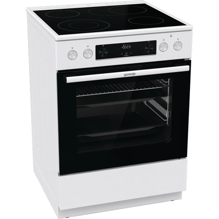 Κουζίνα Κεραμική Gorenje Gecs6C70Wpa White