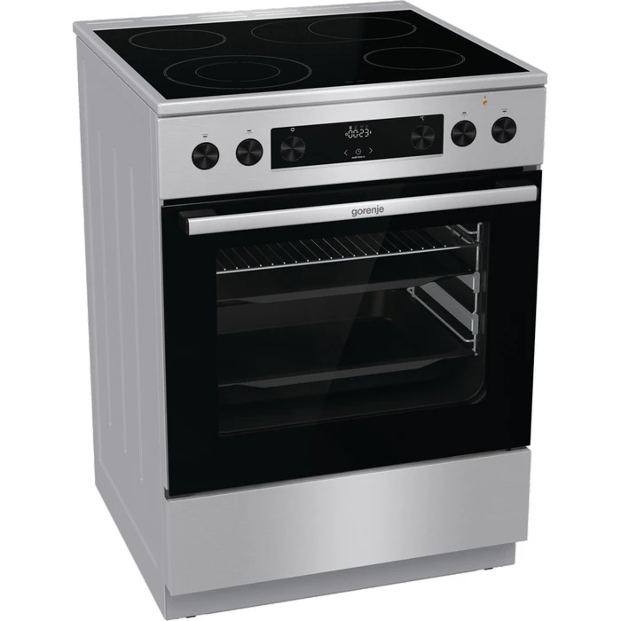 Κουζίνα Κεραμική Gorenje Gecs6C70Xpa Inox