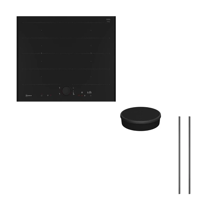 Επαγωγική Εστία Neff NFLIN60D0 T66YYY4C0 & Twist Pad Flex & 52.6cm Deep Black Flex Design Kit