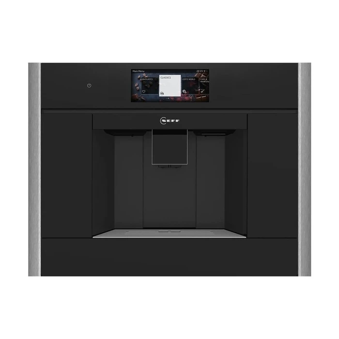 Εντοιχιζόμενη Καφετιέρα Neff NCM45L0M0 N 90 & Design Kit Metallic Silver Σετ
