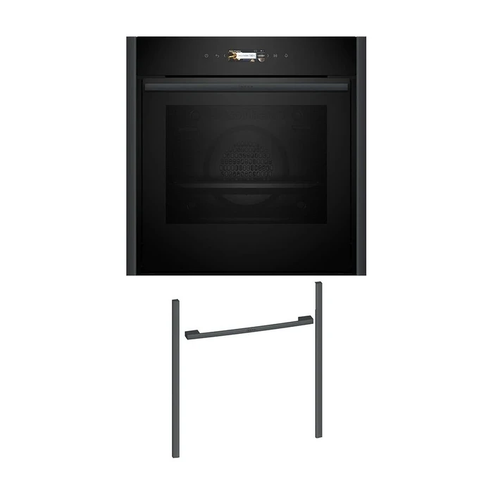 Εντοιχιζόμενος Φούρνος Neff NOV60E6A3 B59CR31Y0 & Anthracite Grey Flex Design Kit