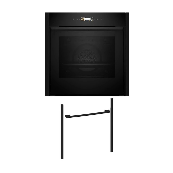 Εντοιχιζόμενος Φούρνος Neff NOV60E6D3 B59CR31Y0 & Deep Black Flex Design Kit