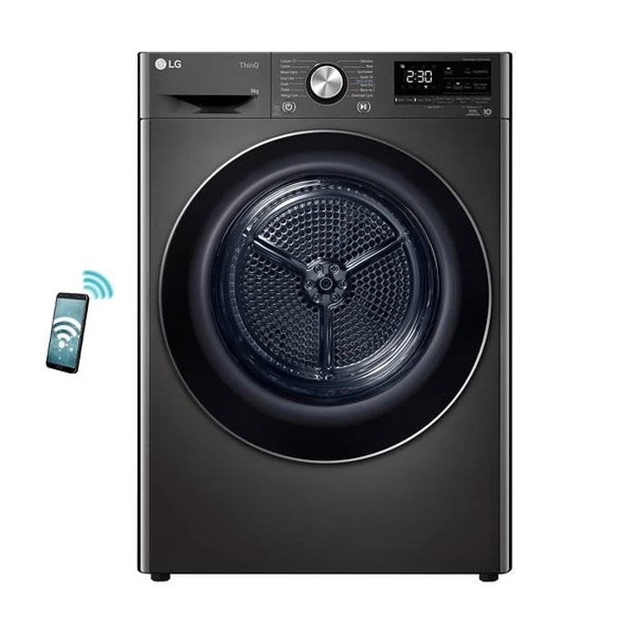 Στεγνωτήριο 9Kg LG Rh90V9Jv2N