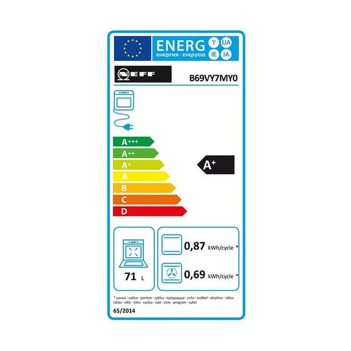 Εντοιχιζόμενος Φούρνος Neff B69Vy7My0 Ατμου Πυρολυση