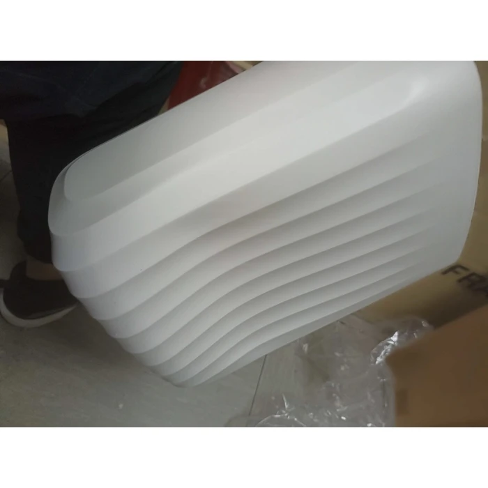 Κάδος Απορριμμάτων HUH-0147, Αυτόματο Άνοιγμα, 12Lt, Λευκός (Με βαθούλωμα σε ένα σημείο στο πάνω μέρος, βλέπε εικόνα 2)