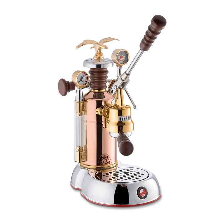 La Pavoni Εσπρεσομηχανή Χειροκίνητη Esperto Edotto Copper Chrome