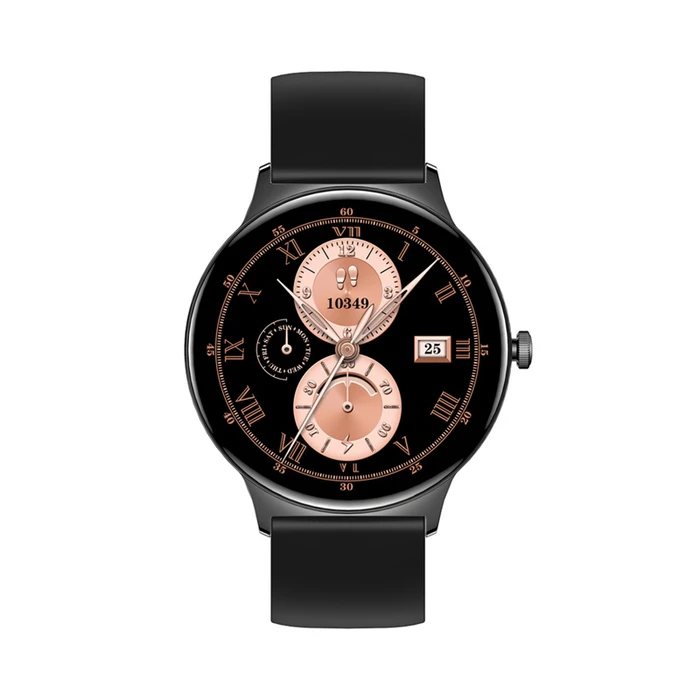 Colmi V89 Smartwatch με Παλμογράφο (Μαύρο)