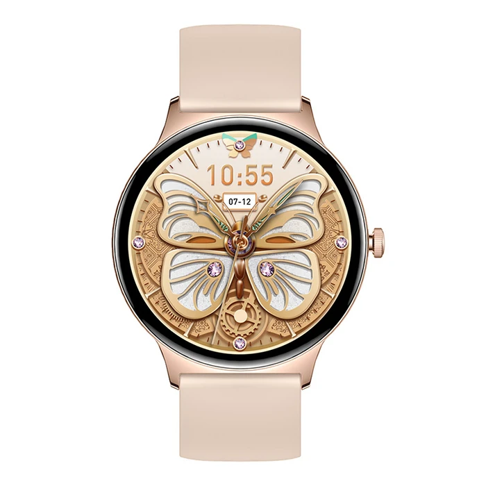 Colmi V89 Smartwatch with Heart Rate Monitor (Gold)
