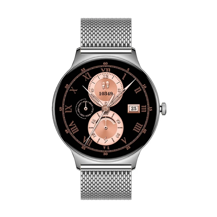 Colmi V89 Smartwatch with Heart Rate Monitor (Steel Silver)