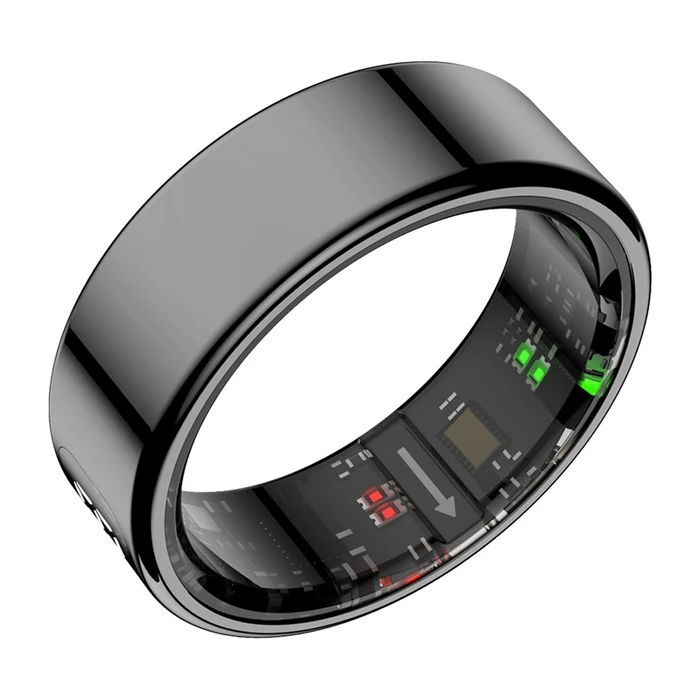 Colmi R10 Smart Ring 20mm Waterproof Black with Heart Rate & SpO2 Monitor