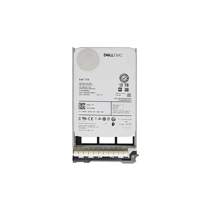 Dell EMC Σκληρός Δίσκος HDD 12TB 7.2K 6G 3.5 Inch SATA