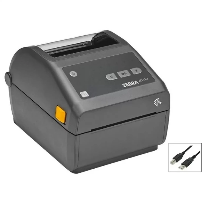 Label Printer Zebra Thermal Transfer USB Bluetooth Ethernet 203 dpi ZD420