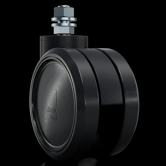 Ροδάκια Rittal double swivel castors M12 2 each with/without brakes 4 pieces