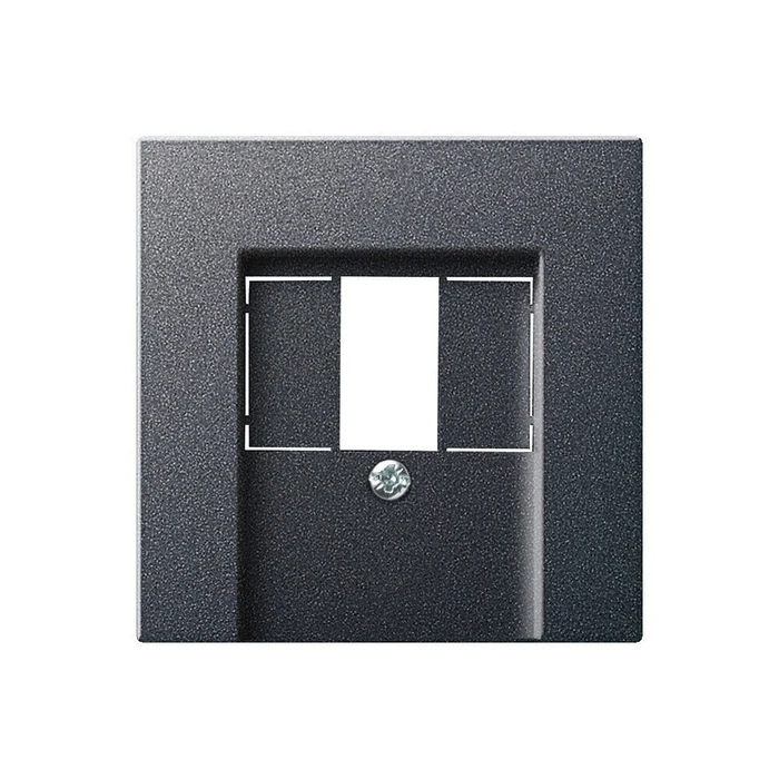 Πλαίσιο Διακόπτη GIRA 027628 Cover TAE+Stereo+USB System 55 anthracite