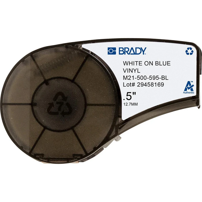 Brady Vinyl Tape for M211 M210 BMP21 Plus BMP21 Lab M21 500 595 BL