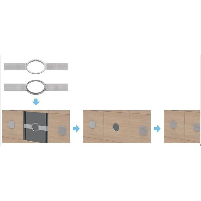 Vivolink Βάσεις Τιβι VLSPMTC metal enforcement for soft ceiling plate mount