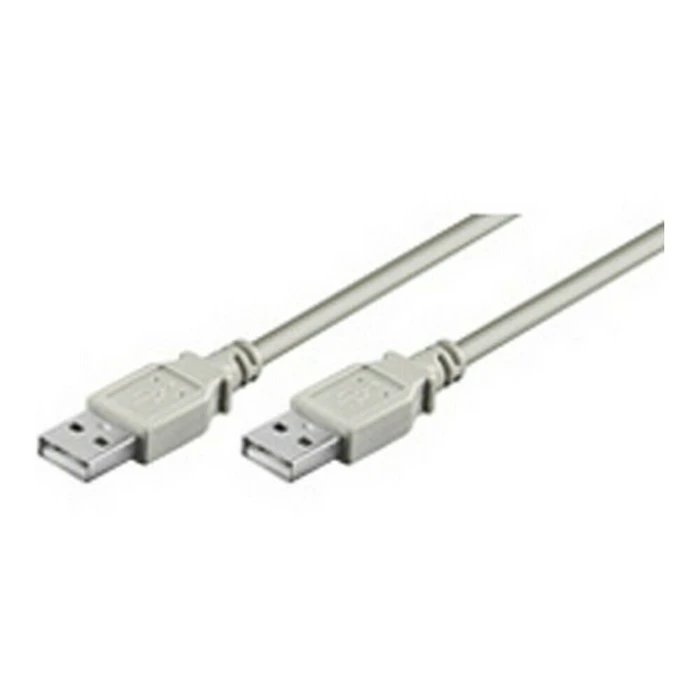 Αντάπτορες Καλώδιο USB2.0 A-A 1,8m M-M Grey Hi-Speed