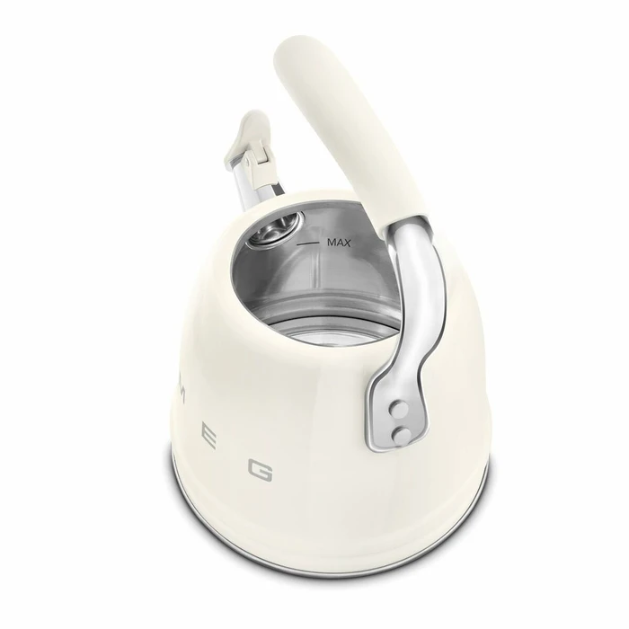 SMEG 50's Style Whistling Stovetop Kettle – Cream (WKF01CR)