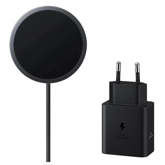 SAMSUNG Magnet Wireless Charger 25W (EP-P2900TBEGWW) - Σκούρο Γκρι