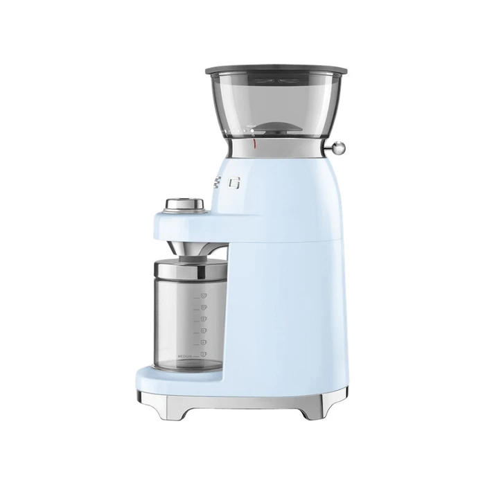 SMEG 50's Style Coffee Grinder CGF03PBEU - Pastel Blue