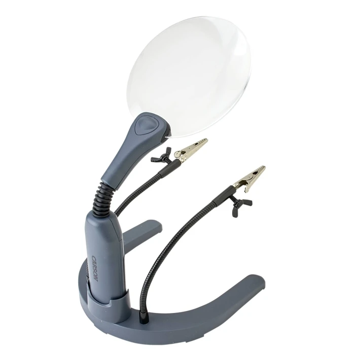 Carson Handheld Magnifier with Light GN-88 Black