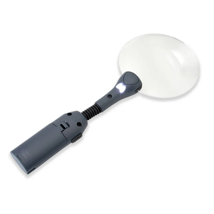 Carson Handheld Magnifier with Light GN-88 Black