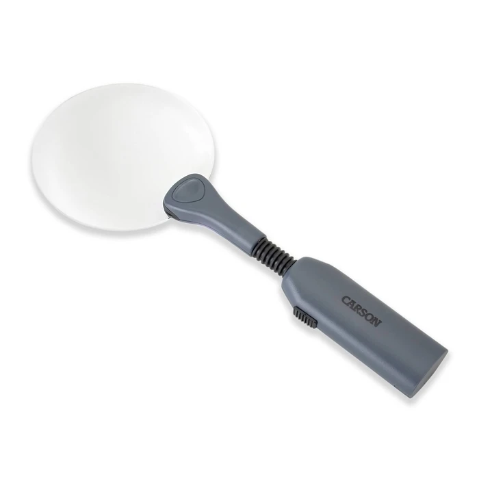 Carson Handheld Magnifier with Light GN-88 Black