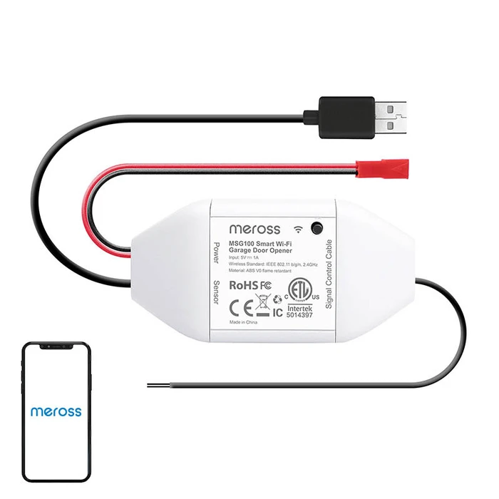 Meross Smart Switch Wi‑Fi 1A MSG100HK (MSG100HK-EU) - Smart Wi‑Fi Switch